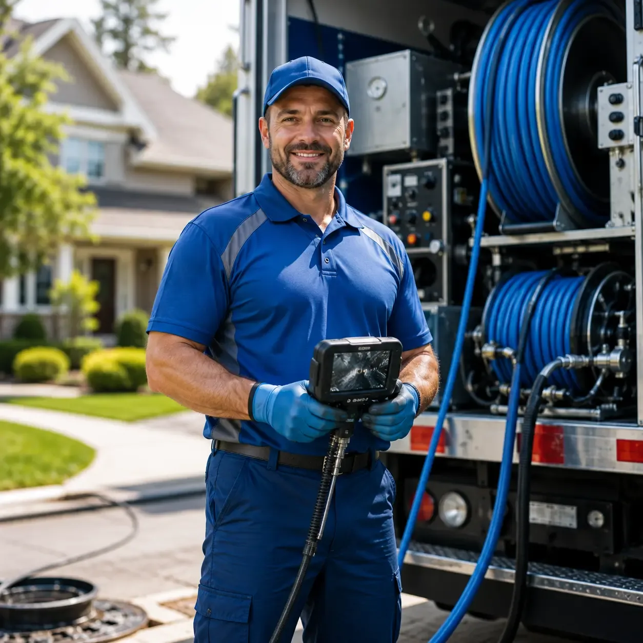 Local outdoor drain cleaning specialists in Weems, VA